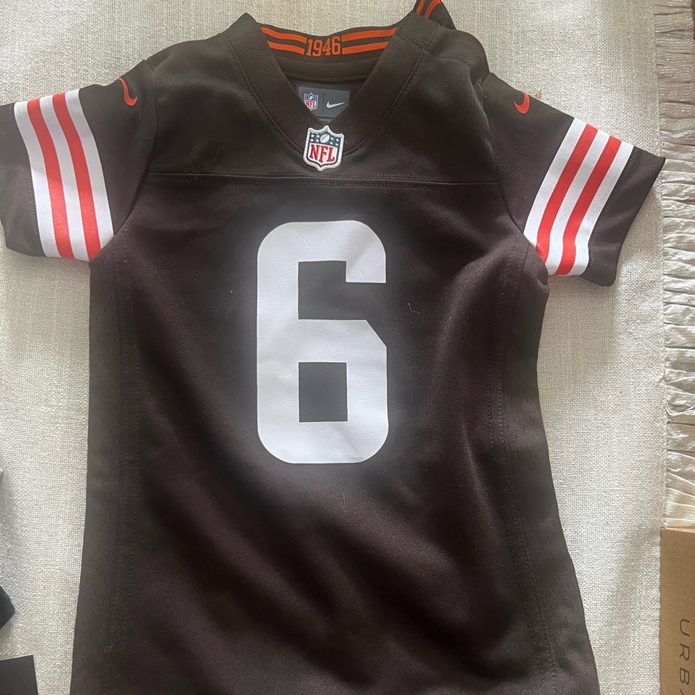 Cleveland Browns short onesie